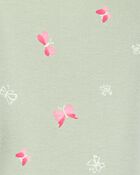 Toddler Girl Floral Stretch Leggings - Green, image 5 of 7 slides