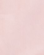 Baby Heart Woven Shortalls - Pink, image 3 of 4 slides