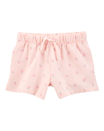Toddler Girl Pull-On French Terry Shorts - Pink, 