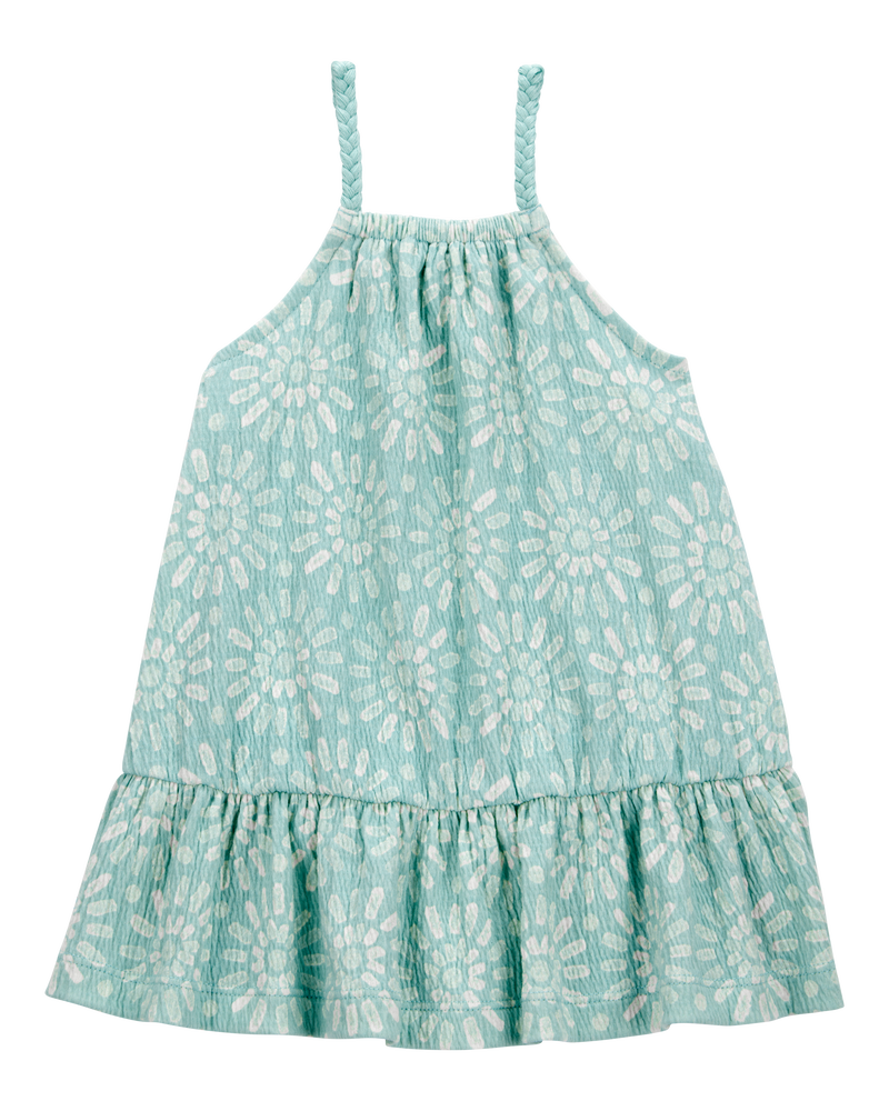 Baby Floral Crinkle Jersey Dress, image 2 of 6 slides