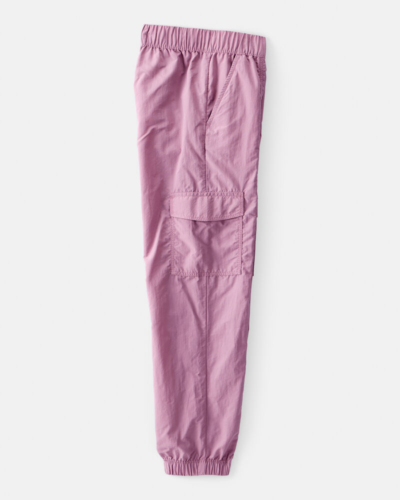 Girls Woven Jogger - Purple, image 3 of 5 slides