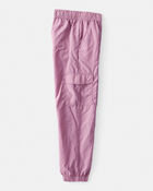 Girls Woven Jogger - Purple, image 3 of 5 slides