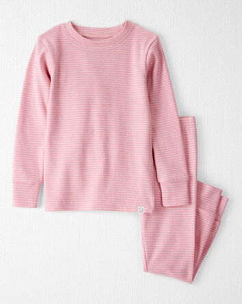 Toddler Organic Cotton Pajamas in Stripes, 