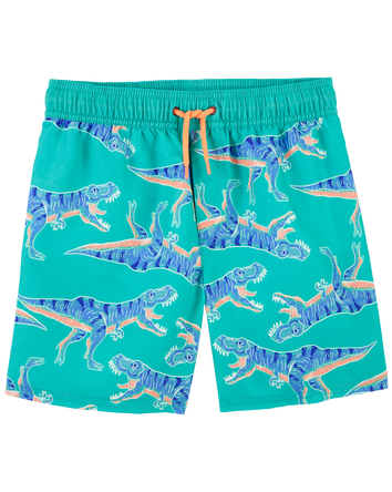 Kid Dinosaur Swim Trunks, 