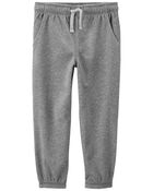 Toddler 3-Pack Pull-On Fleece Joggers, image 3 of 4 slides