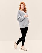 Adult Women's Maternity Oversized Essential Cardigan, image 1 of 5 slides