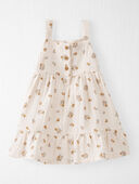 Sweet Cream - Baby Organic Cotton Floral Print Gauze Dress