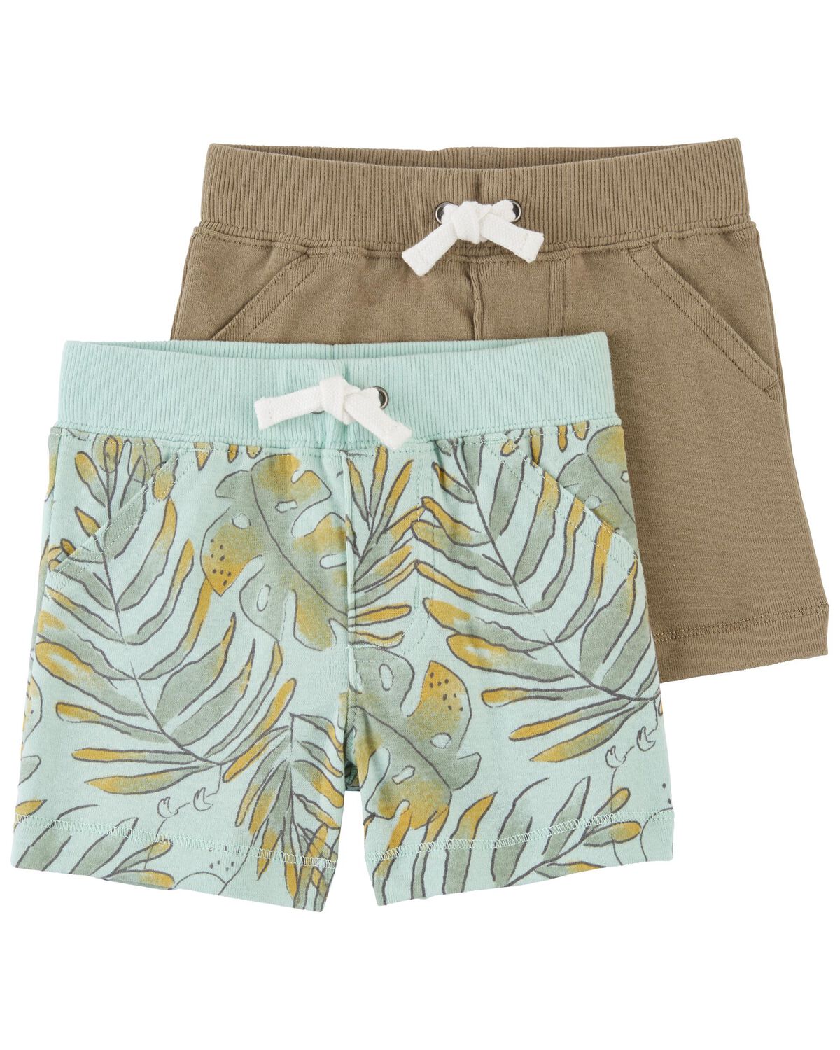 Multi Baby 2Pack Cotton Shorts