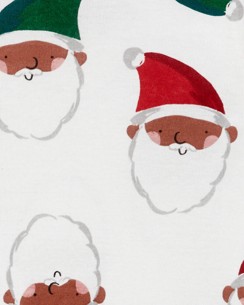 Kid 2-Piece Santa 100% Snug Fit Cotton Pajamas, image 2 of 3 slides