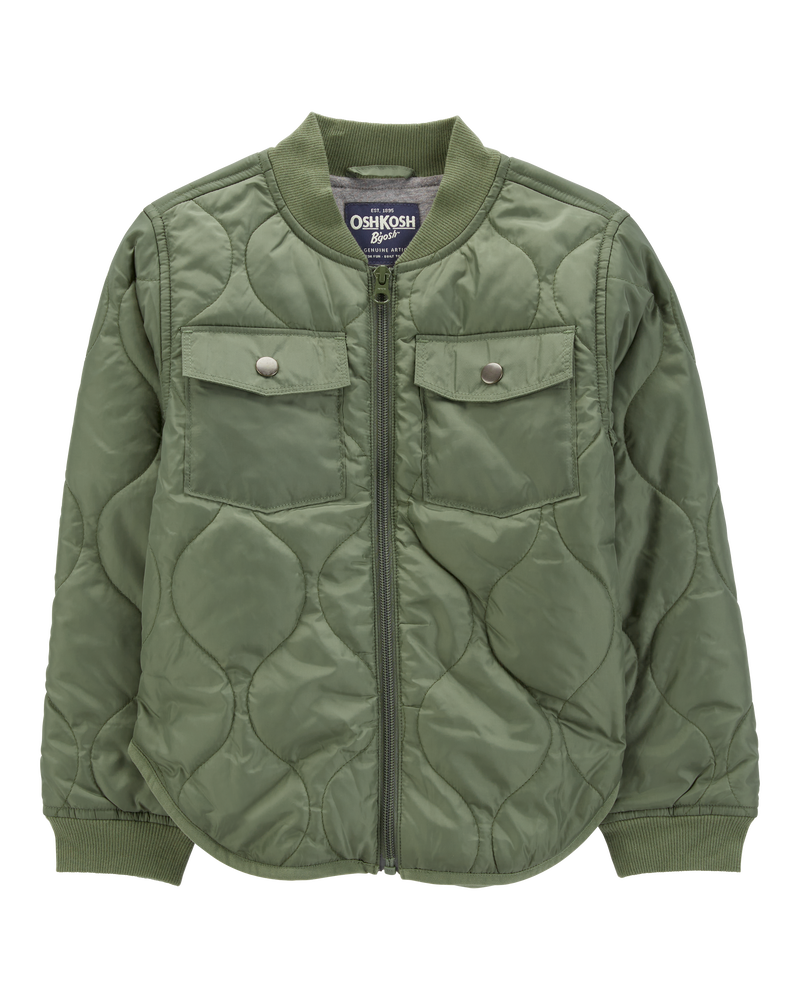 Kid Quilted Puffer Jacket, image 1 of 5 slides