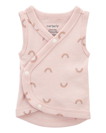 Baby Preemie Rainbow Cotton Tank, 