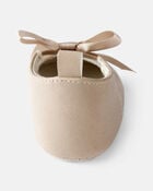 Baby Girl Bow Casual Shoes - Brown, image 3 of 6 slides