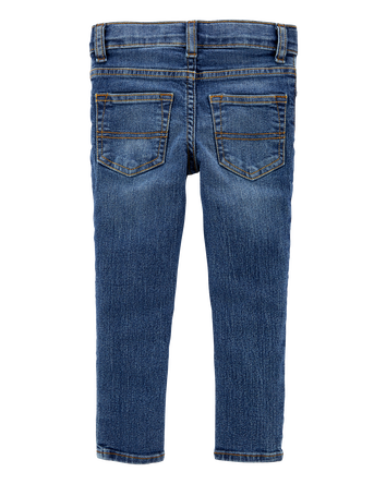 Baby Medium Wash Skinny-Leg Jeans, 