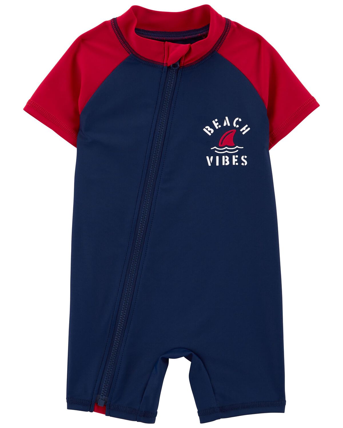 Navy Baby 1Piece Swim Rashguard