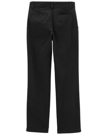 Kid Flat-Front Dress Pants, 