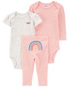 Baby 3-Piece Rainbow Little Character Set, image 1 of 5 slides