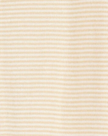 Baby 2-Pack Striped Duck Print 2-Way Zip Cotton Sleep & Play Pajamas, 