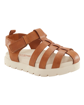 Toddler Casual Sandals - Brown, 