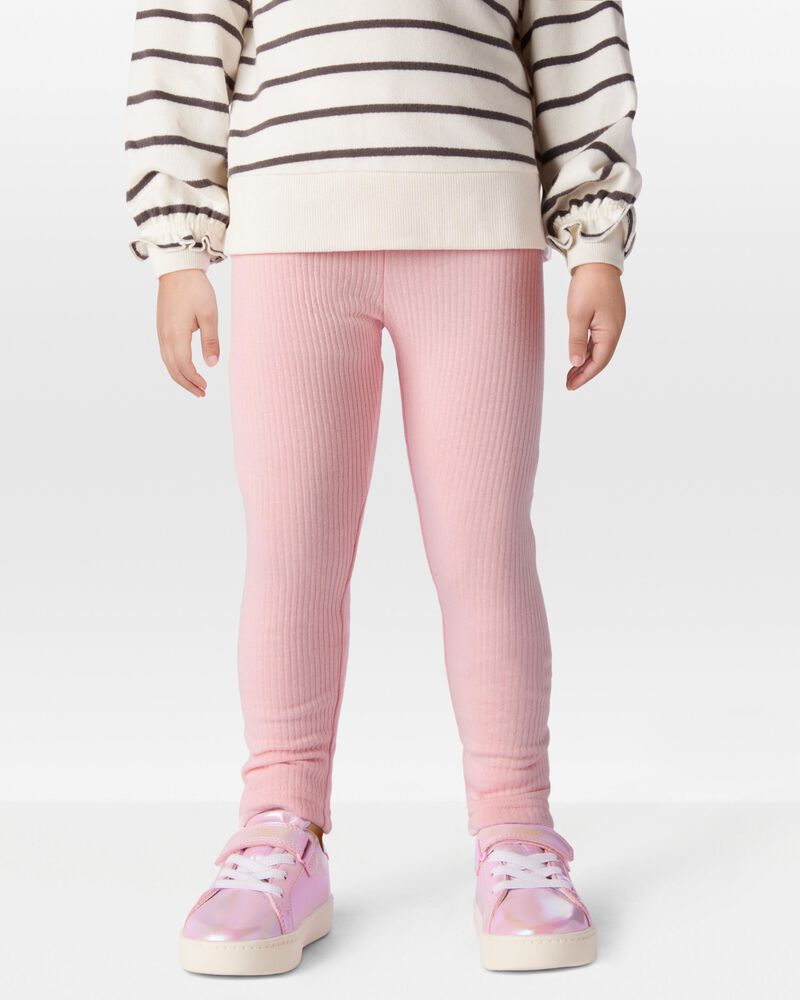 Toddler Cozy Ribbed Leggings, image 1 of 7 slides