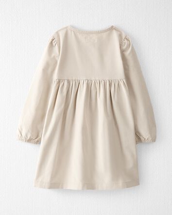 Toddler Organic Cotton Corduroy Button-Front Dress
, 