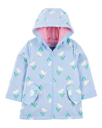 Color Changing Rain Jacket - Blue, 