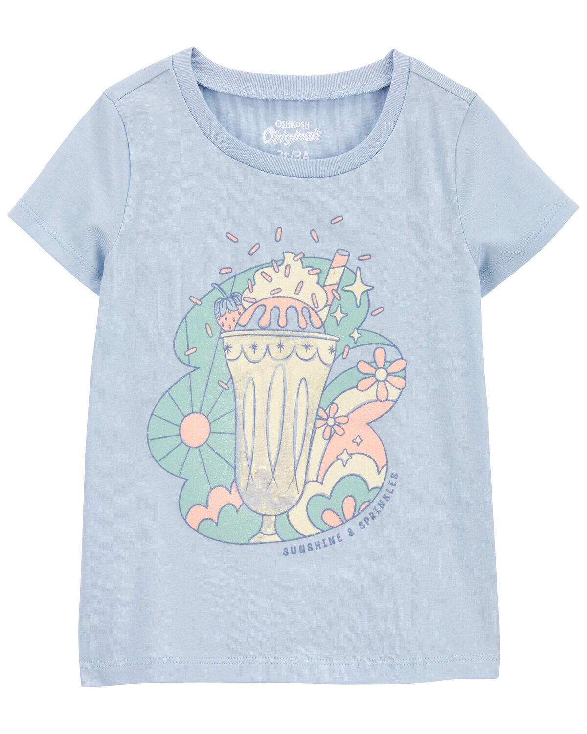 Toddler Sunshine and Sprinkles Graphic Tee