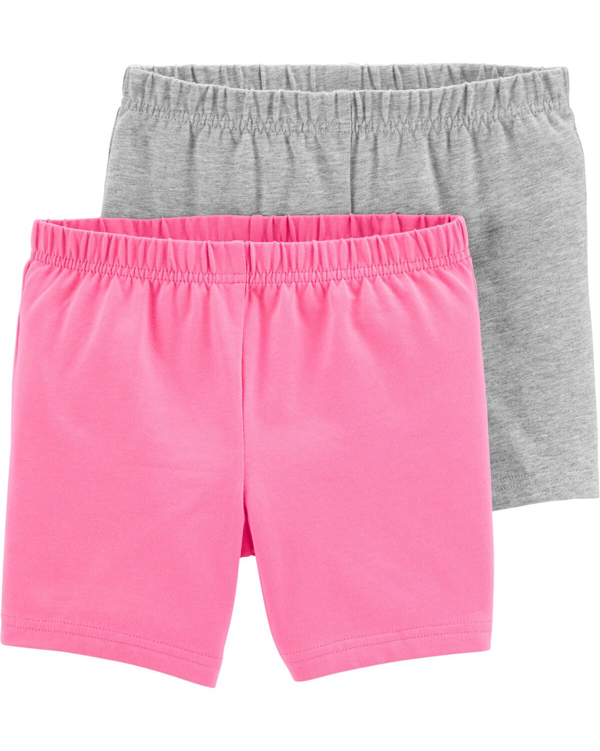 Pink/Grey Kid 2Pack Tumbling Shorts