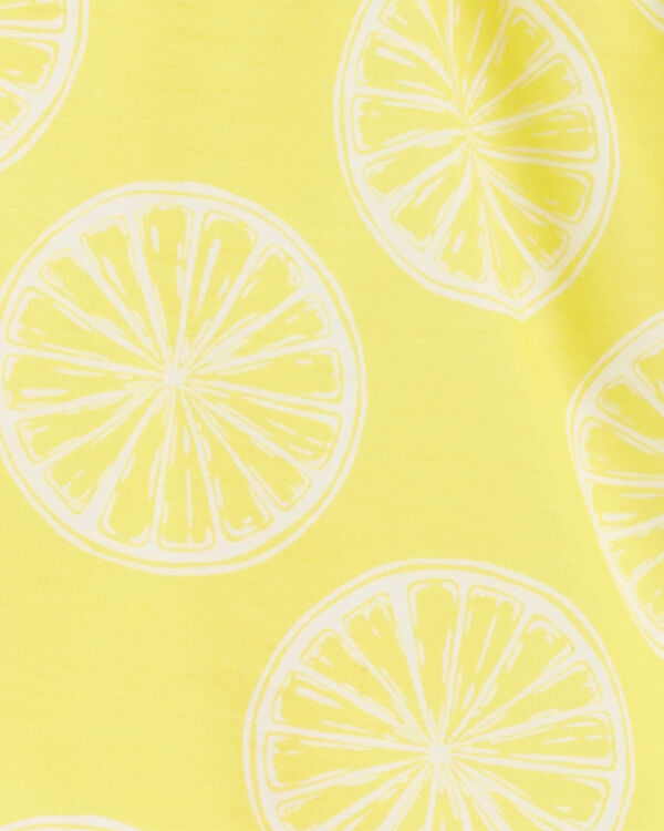 Yellow Kid 2-Piece Lemon Loose Fit Pajama Set | carters.com