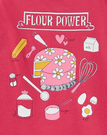 Kid Flour Power Baking Graphic Tee, 