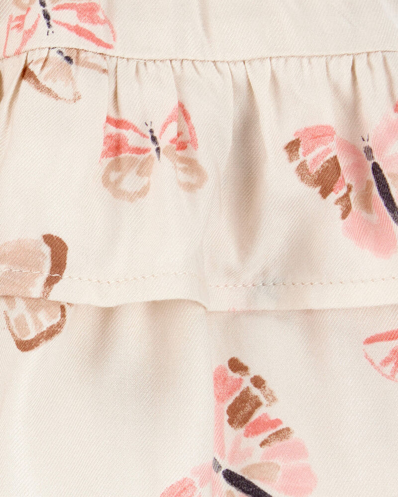 Baby Butterfly Pull-On Ruffle Skort, image 3 of 5 slides