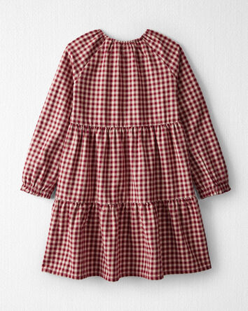 Kid Cozy Tiered Dress Made with Organic Cotton
, 