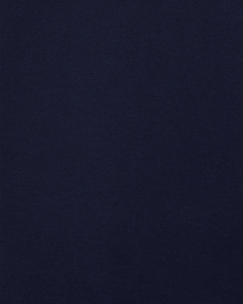 Kid Pique Short-Sleeve Uniform Dress - Navy, 