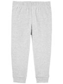Grey - Toddler Pull-On Cotton Pants