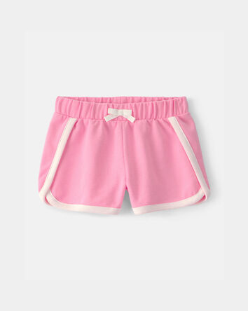 Toddler Girl French Terry Athletic Shorts - Pink, 