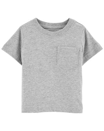 Baby Grey Pocket Tee, 