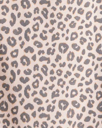 Toddler Girl Leopard Print Long-Sleeve Top - Brown, 