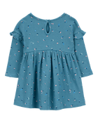 Baby Floral Thermal Dress, image 2 of 5 slides