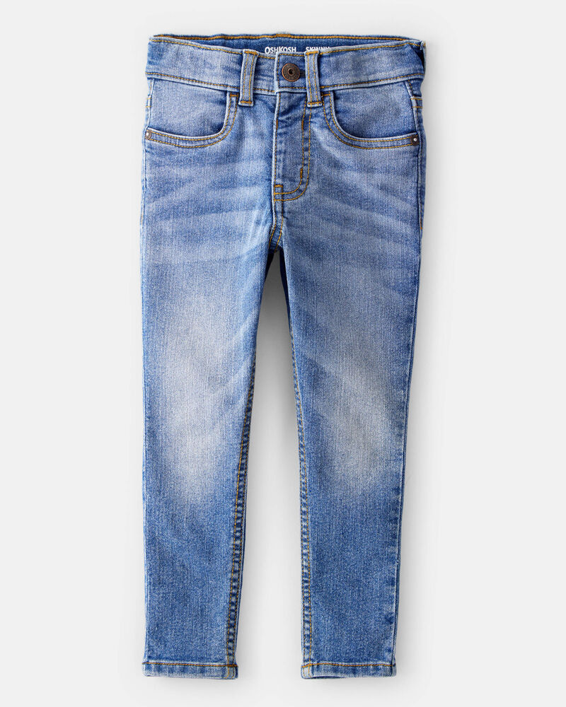 Toddler Medium Wash Skinny-Leg Jeans, image 1 of 5 slides