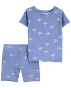 Kid 4-Piece PurelySoft Pajamas, image 3 of 6 slides