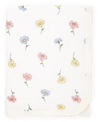 Baby Girl Floral PurelySoft Blanket - Ivory, image 1 of 3 slides