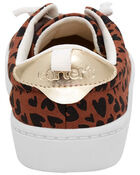Kid Heart Leopard Sneakers, image 3 of 7 slides