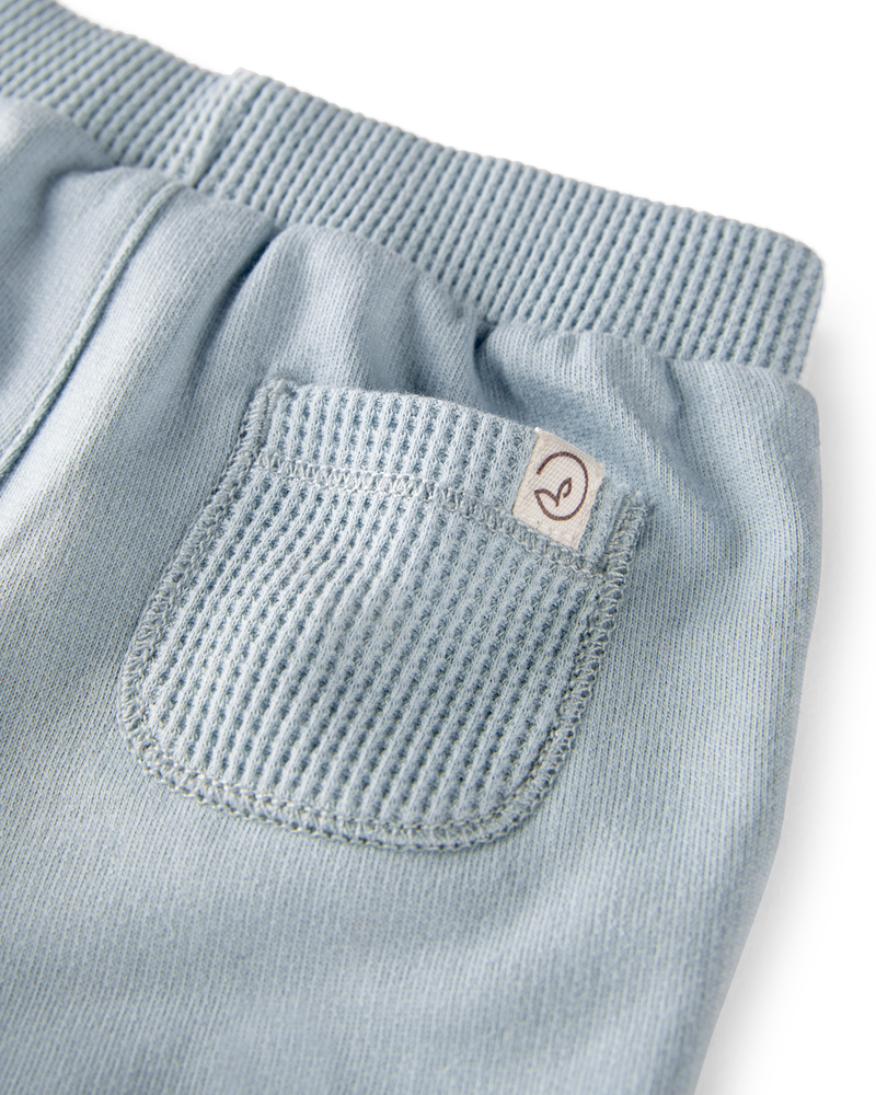 Baby 2-Pack Organic Cotton Waffle Knit Shorts, image 3 of 4 slides