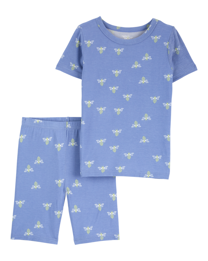 Toddler 2-Piece Bee PurelySoft Pajamas, image 1 of 4 slides