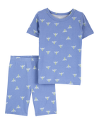 Toddler 2-Piece Bee PurelySoft Pajamas, image 1 of 4 slides