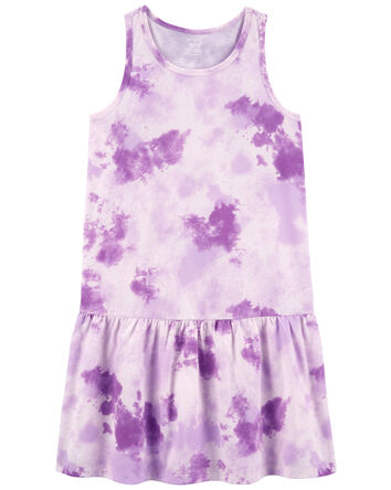 Kid Tie-Dye Tank Dress, 