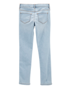 Kid Blue Ice Wash Slim Fit Skinny-Leg Jeans, image 2 of 5 slides