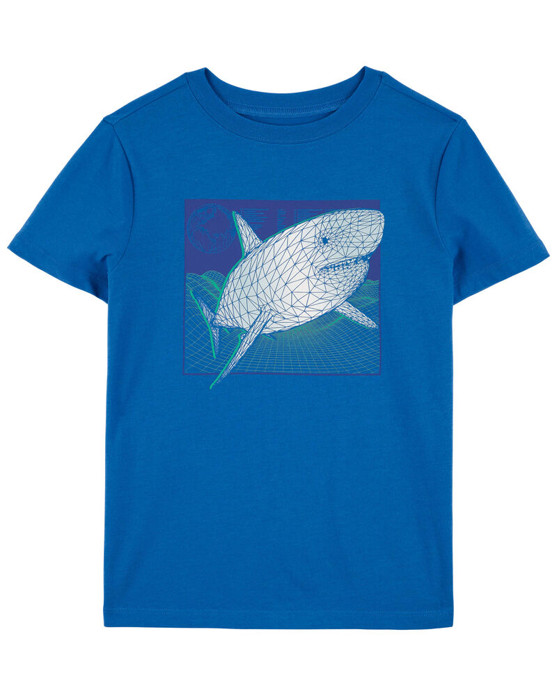 Kid 2-Pack Shark & Fish Graphic Tees, image 4 of 5 slides