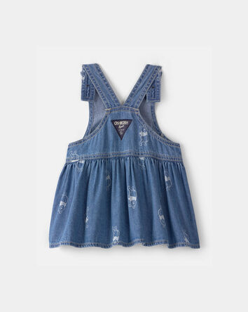 Baby Girl Disney&copy; Winnie the Pooh Denim Wrap Skirtall - Medium Wash, 