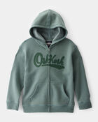 Boys DayDream Fleece Jacket - Green , image 1 of 3 slides
