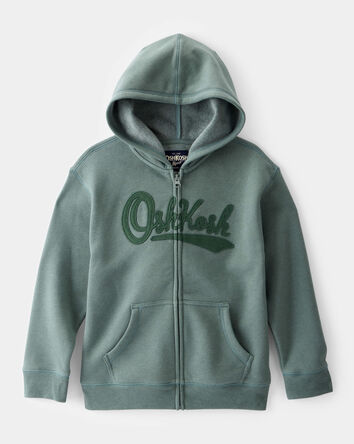 Boys DayDream Fleece Jacket - Green , 